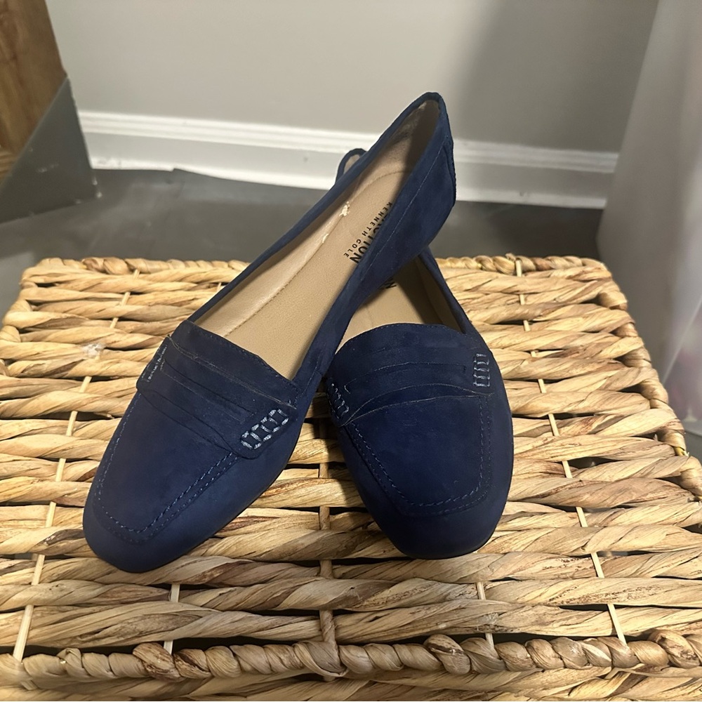Reaction Kenneth Cole Blue Suede Loafer